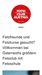 Mobile Screenshot of fotoclubaustria.at